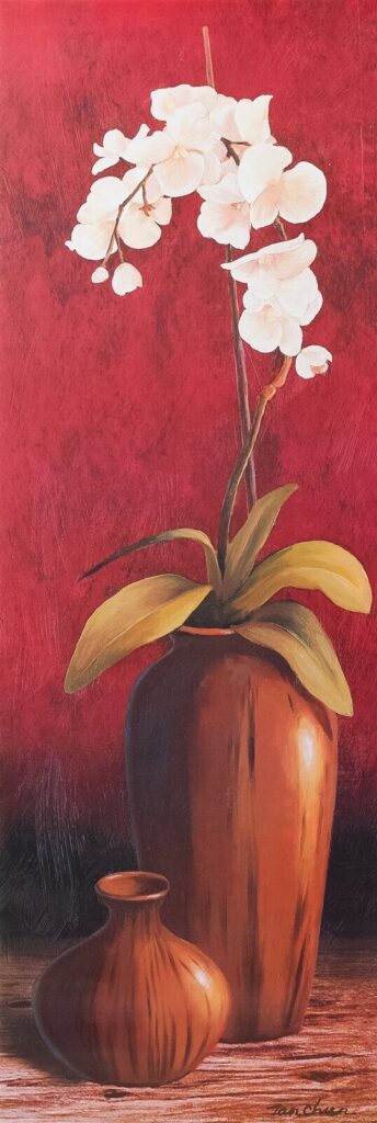 Vase III, by Tan Chun - 12x36 Art Poster Print for Wall, Home Decor - Image 2