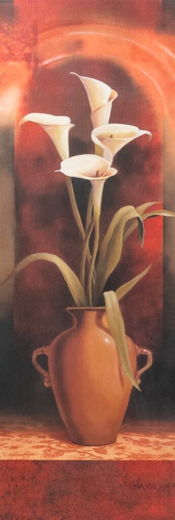 Vase I, by Tan Chun - 12x36 Art Poster Print for Wall, Home Decor - Image 2