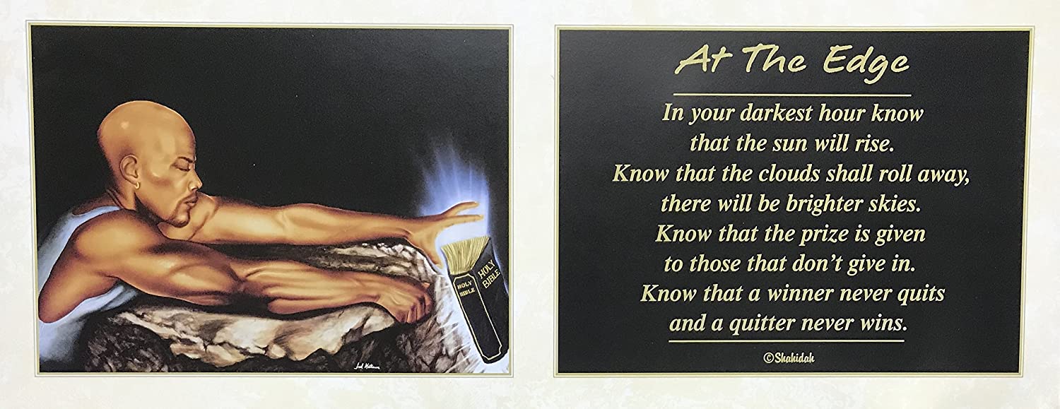 img4 AT THE EDGE ( MALE ) - 8x20 Inch - Image 1