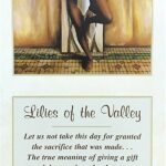 LILIES OF THE VALLEY - 8x20 Inch