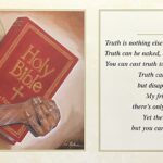 THE WORD - 8x20 Inch