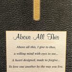 ABOVE ALL THIS - 8x20 Inch