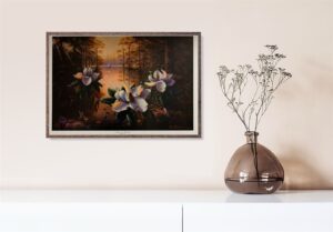 Morning Glory, by Strubel - 24.5x30 Art Poster Print for Wall, Home Decor