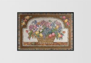 Mural of Flowers + Fruit, by Takata - 24x36 Art Poster Print for Wall, Home Decor - Image 3