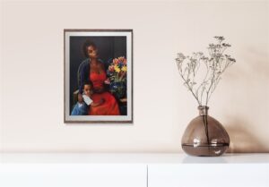 Miz Lela's Baby, by Young - 28x34 Art Poster Print for Wall, Home Decor - Image 2