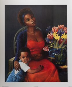 Miz Lela's Baby, by Young - 28x34 Art Poster Print for Wall, Home Decor