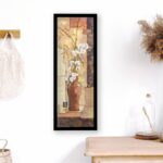 Mandarin Panel I, by Charles Olsen - 12x36 Art Poster Print for Wall, Home Decor