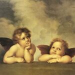 TWO ANGELS - 8x10 Inch