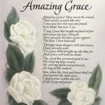 AMAZING GRACE - 8x10 Inch