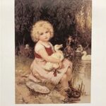 NURSING A POORLY DUCKLING - 8x10 Inch