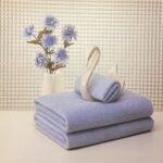 BLUE TOWEL HOLDER - 8x10 Inch