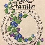 OUR FAMILY - 8x10 Inch