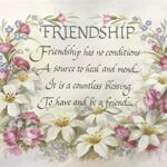 FRIENDSHIP - 8x10 Inch