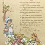 WHY GOD LOVES LITTLE GIRLS - 8x10 Inch