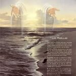 LAS HUELLAS ( FOOPRINTS ), Spanish Version - 8x10 Inch