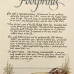 FOOTPRINTS II - 8x10 Inch