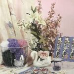 BLUE TOWEL I - 8x10 Inch