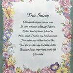 TRUE SUCCESS - 8x10 Inch