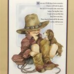 JUST LIKE DAD - 8x10 Inch