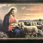 THE LORD IS MY SHEPHERD - 8x10 Inch