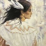 HALF BREED PROFILE - 8x10 Inch