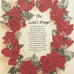 THE LORD'S PRAYER II - 8x10 Inch