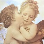 ANGEL KISSING - 8x10 Inch
