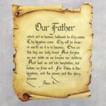 OUR FATHER - 8x10 Inch