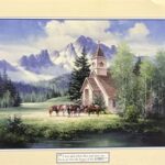 LET US GO INTO TH HOUSE OF THE LORD - 8x10 Inch