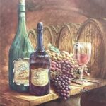 MOUNTAIN FARM VINEYARD II - 8x10 Inch