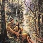 INDIAN COUPLE CREEK - 8x10 Inch