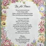 BE AT PEACE - 8x10 Inch