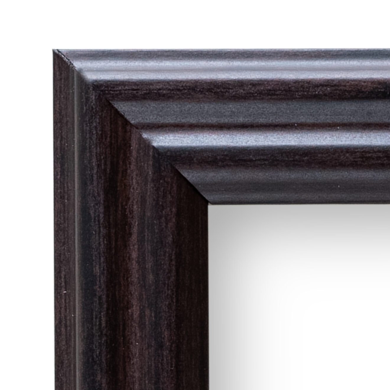 _75COFFEE_SWATCH Coffee Brown .75" Solid Wood Picture Frame - Image 2