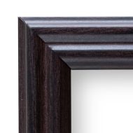 Coffee Brown .75" Solid Wood Picture Frame - Image 2