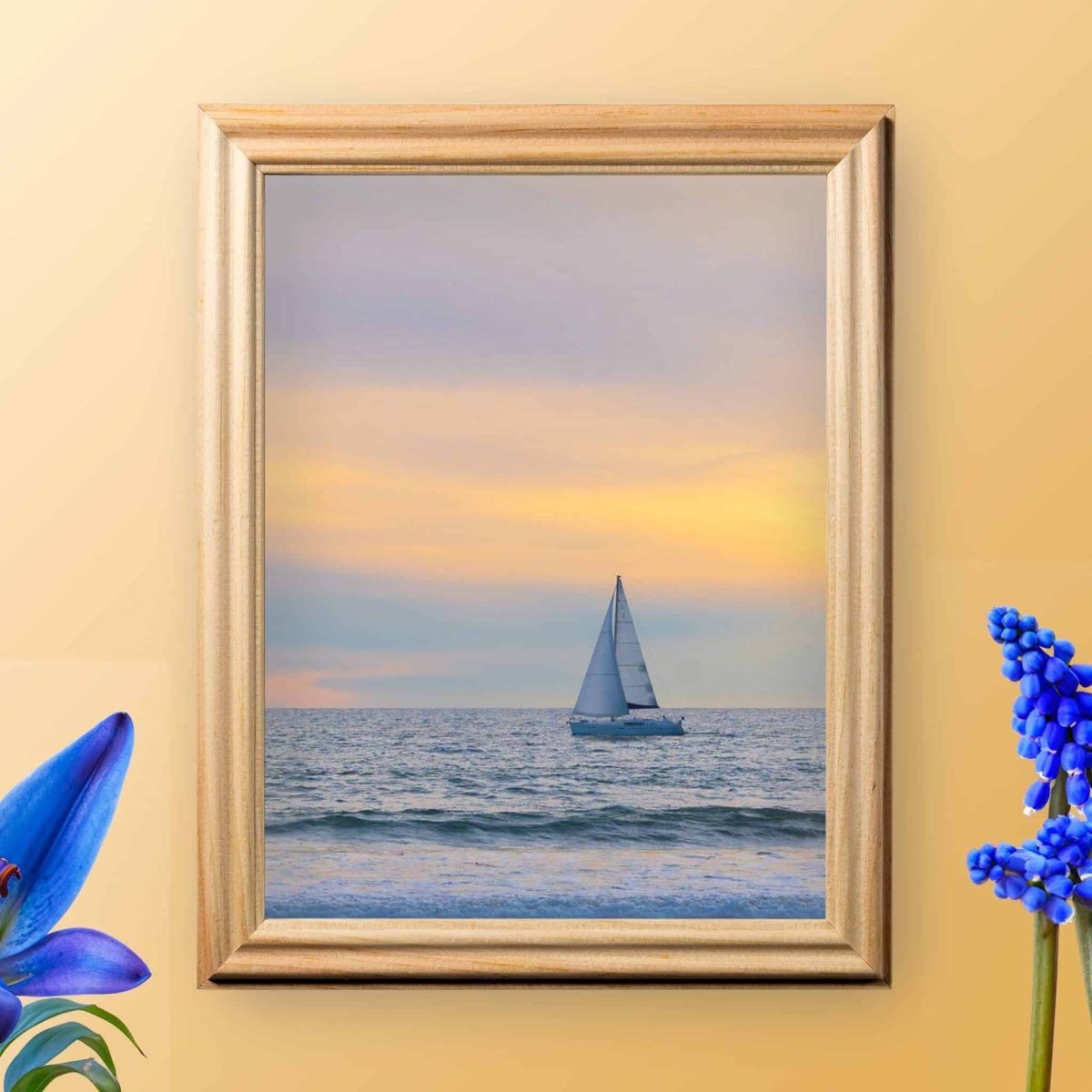 Unfinished Raw .75 in Solid Wood Picture Frame - Image 3