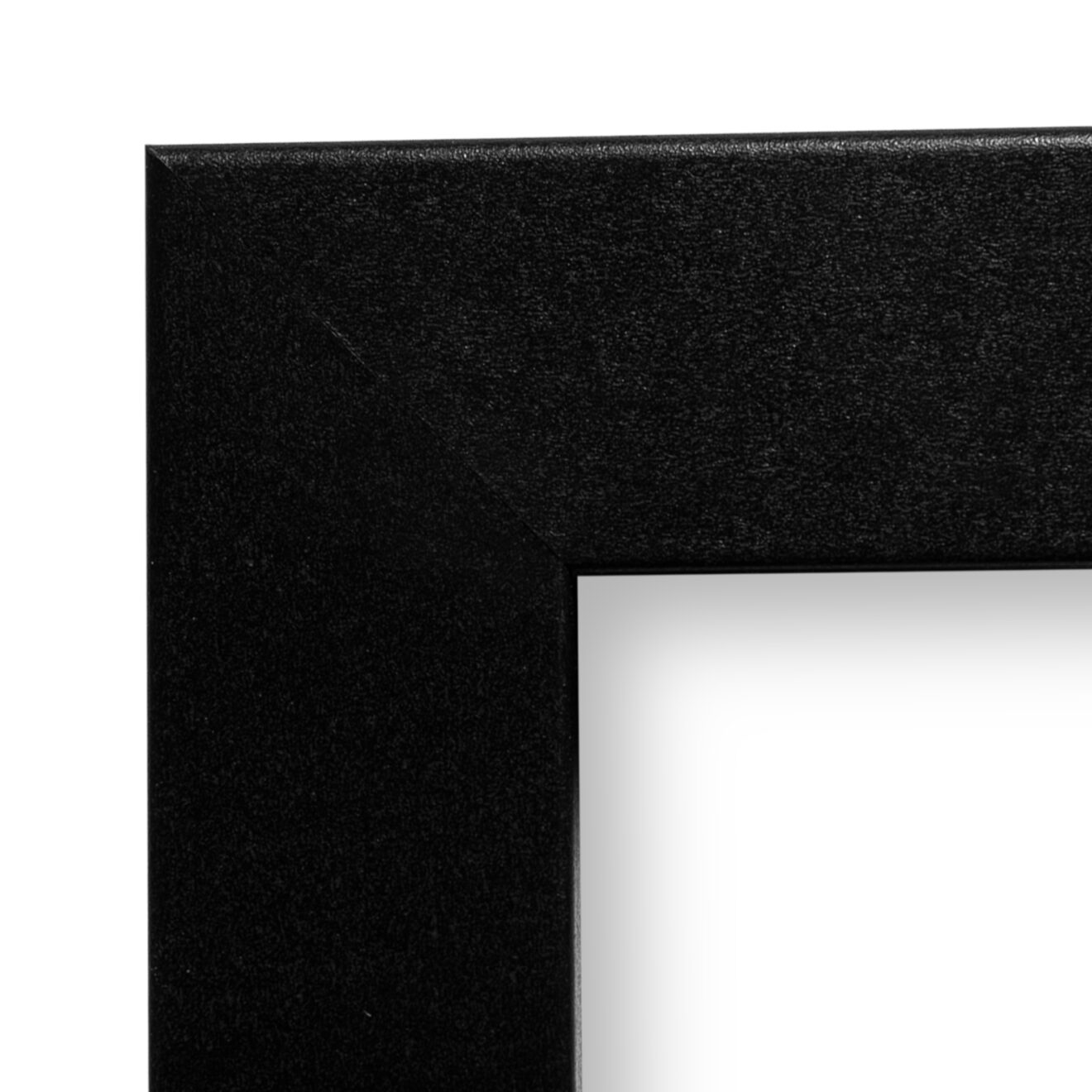 Black 1" Flat Picture Frame - Image 2
