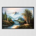 Majestic Beauty, Art Poster Print for Wall, Home Decor