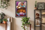 Prayers Recorded by Johnny Myers, Art Poster Print for Wall, Home Decor - Image 2