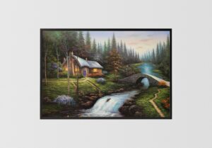 Sanctuary, Art Poster Print for Wall, Home Decor