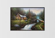 Sanctuary, Art Poster Print for Wall, Home Decor