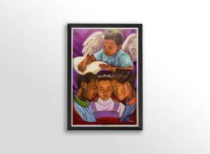 Prayers Recorded by Johnny Meyers, Art Poster Print for Wall, Home Decor