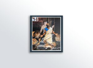 Deliverance of Daniel by Johnny Meyers, Art Poster Print for Wall, Home Decor