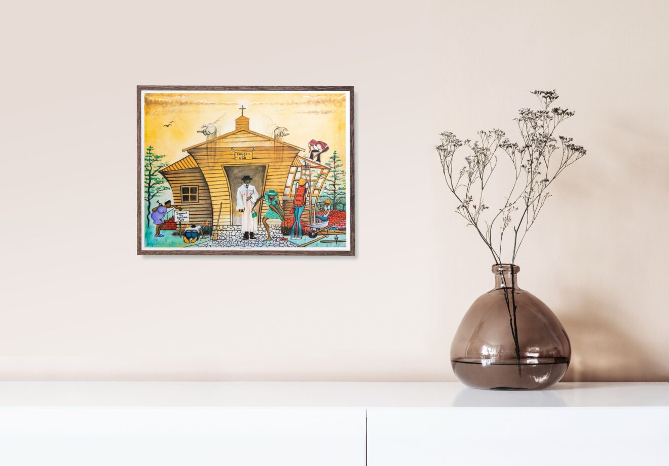 Building for my Lord by Tracy Andrews, Art Poster Print for Wall, Home Decor - Image 2