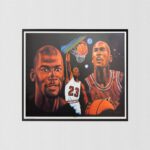 A Tribute to Jordan by Johnny Meyers, Art Poster Print for Wall, Home Decor