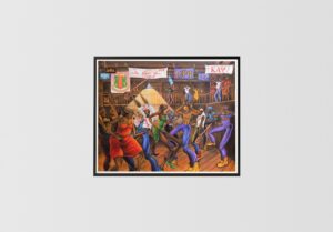 Greek Show by Tracy Andrews, Art Poster Print for Wall, Home Decor