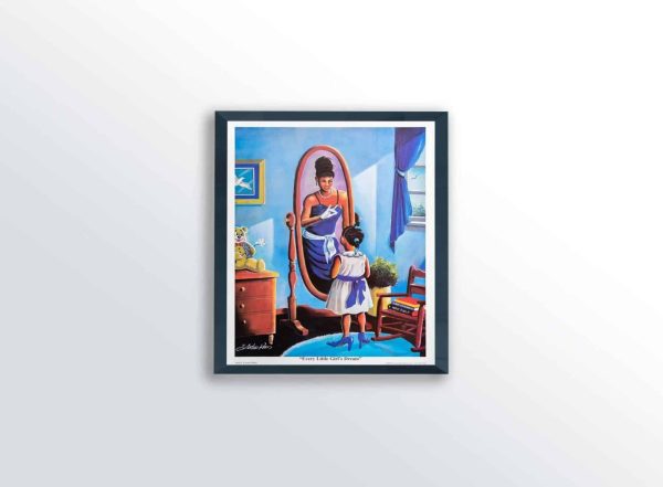 Every Little Girl's Dream [Zeta] by Lester Kern, Art Poster Print for Wall, Home Decor