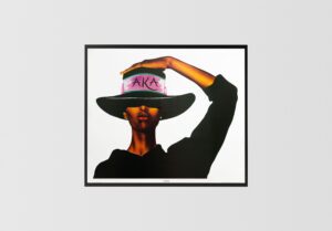 AKA 'Tude by Gerald Ivey, Art Poster Print for Wall, Home Decor