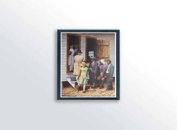 Sunday Morning by Janice Hues, Art Poster Print for Wall, Home Decor