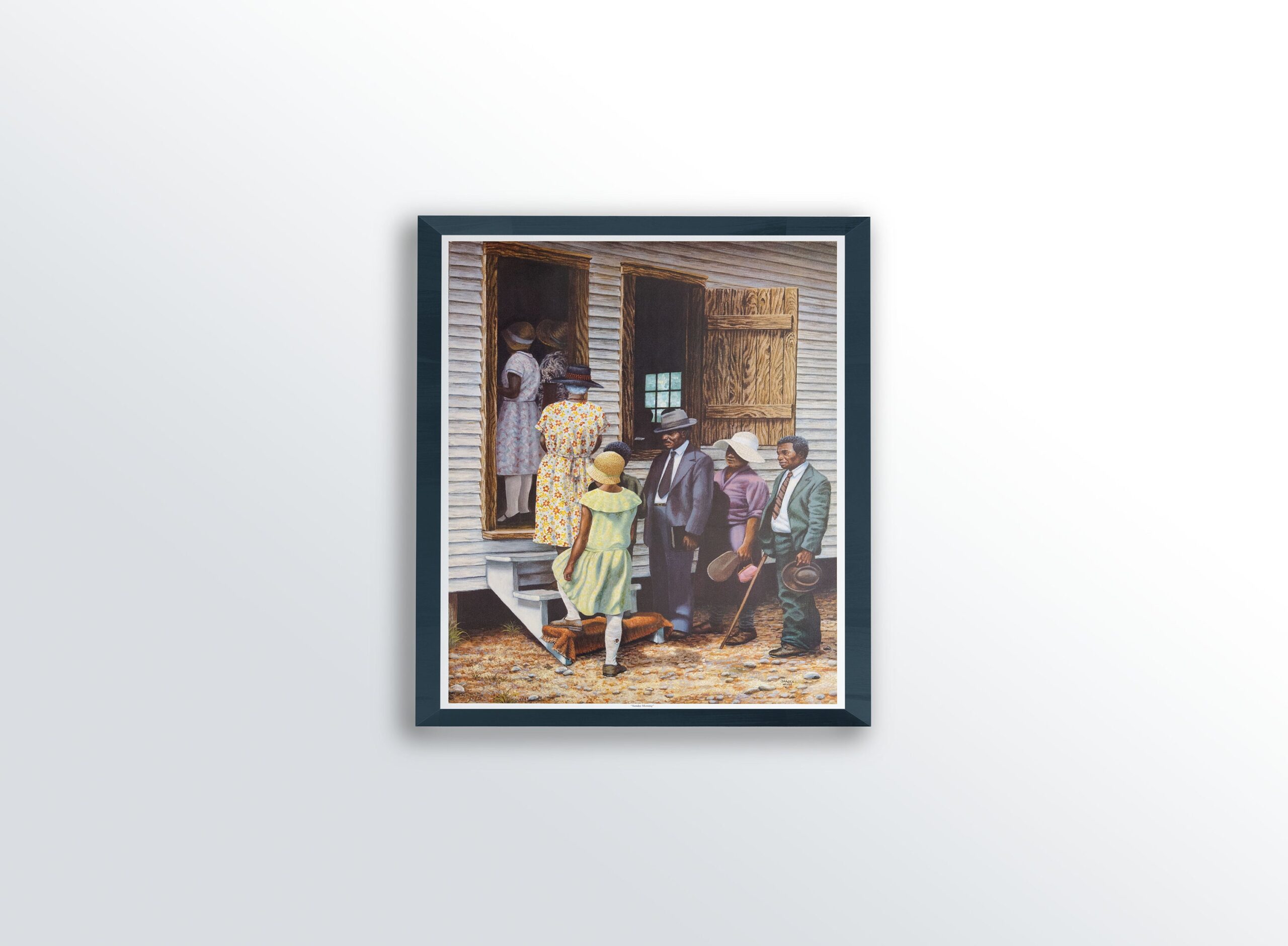 img 1 Sunday Morning by Janice Hues, Art Poster Print for Wall, Home Decor - Image 1