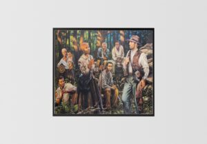 Rendezvous with Harriett by Janice Hues, Art Poster Print for Wall, Home Decor